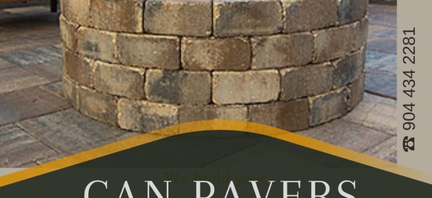 Can pavers be used for fire pit