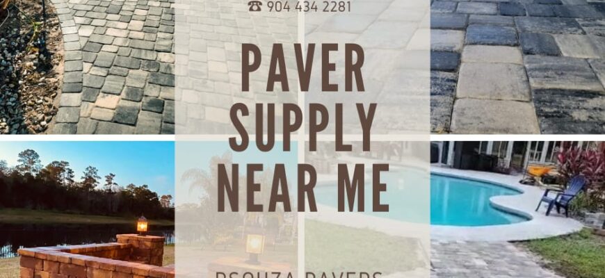 Pavers supply near me