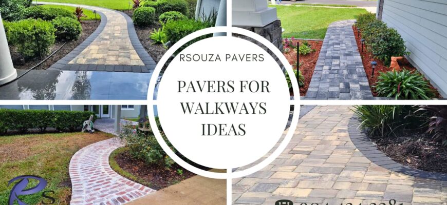 Pavers for walkways ideas
