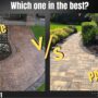 Concrete vs pavers which one is the best ?
