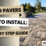 Patio pavers Jacksonville how to install